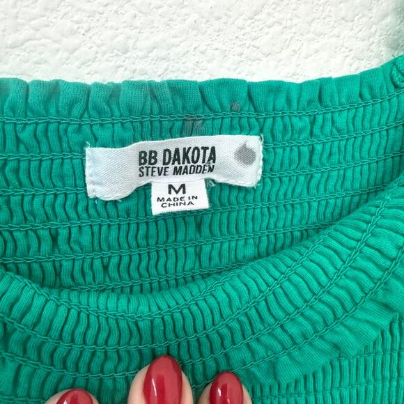 BB Dakota by Steve Madden Vivid Green Mini Dress, Size M, Preowned - Picture 9 of 10